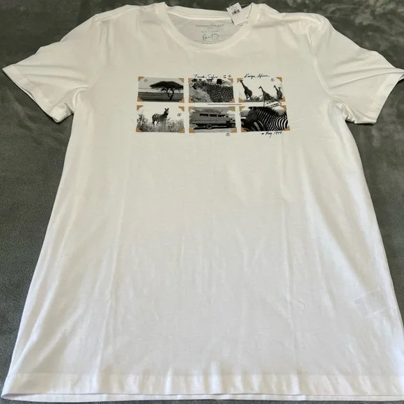 NWT Banana Republic Factory Eco T-Shirt - Picture 1 of 5